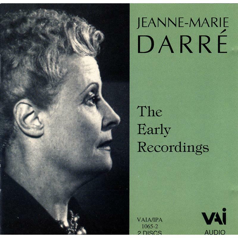 Darre - Jean-Marie Darre - Early Recordings (Historic) (2CD) - VAIA1065