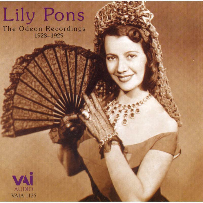 Pons - Lily Pons - the Odeon Recordings (1928-9) - VAIA1125