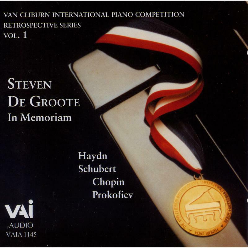 De Groote - Van Cliburn Competition Vol.1 - De Groote - VAIA1145