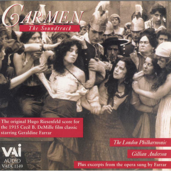 Anderson/London Po - Georges Bizet-Hugo Riesenfeld: Carmen - Soundtrack to 1915 Cecil B. Demille film - VAIA1149