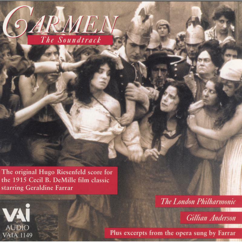 Anderson/London Po - Georges Bizet-Hugo Riesenfeld: Carmen - Soundtrack to 1915 Cecil B. Demille film - VAIA1149