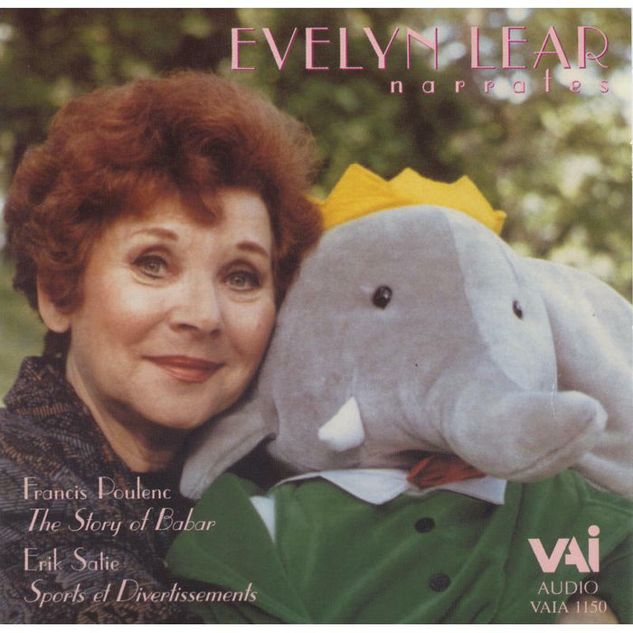 Lear - Evelyn Lear Narrates Poulenc & Satie - VAIA1150