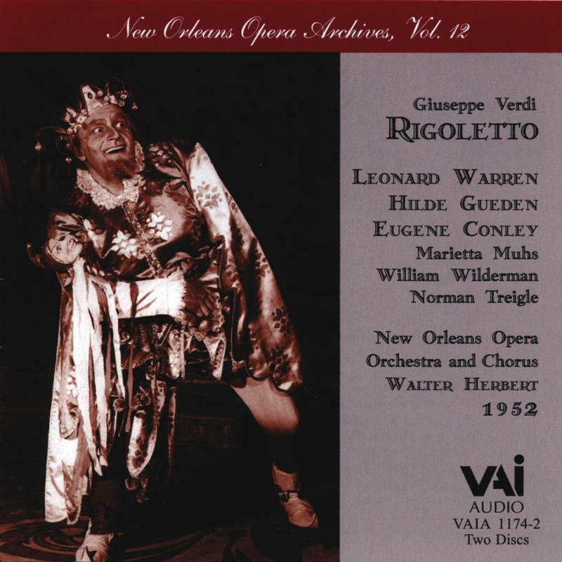 Warren/Gueden/Conley - Giuseppe Verdi: Rigoletto (1952) (2CD) - VAIA1174