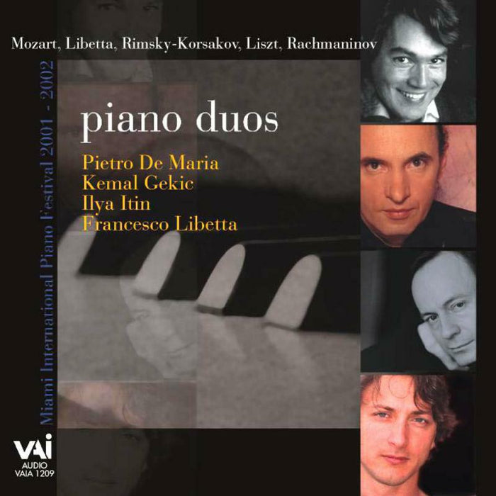 Libetta/De Maria/Gekic/Itin - Francesco Libetta and Friends: Piano Duos - VAIA1212