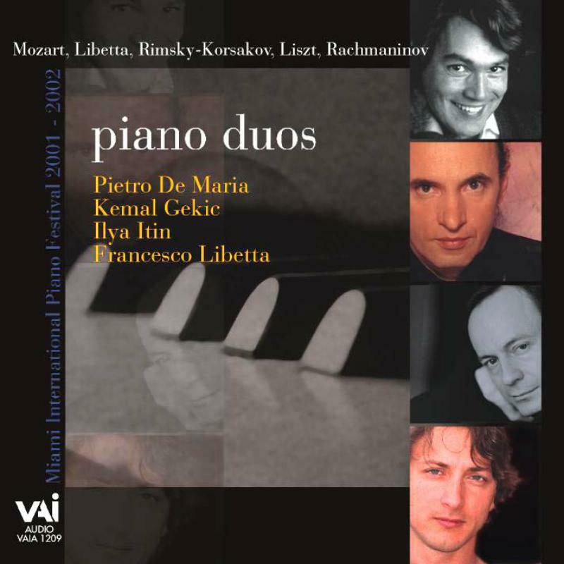 Libetta/De Maria/Gekic/Itin - Francesco Libetta and Friends: Piano Duos - VAIA1212