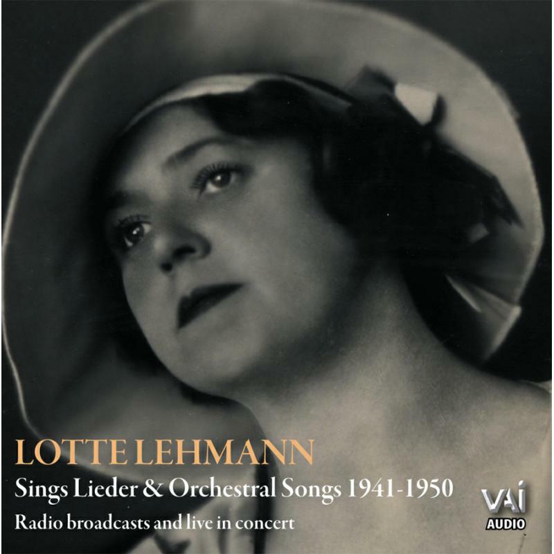 Lehmann - Lotte Lehmann - Live in Concert (2CD) - VAIA1247