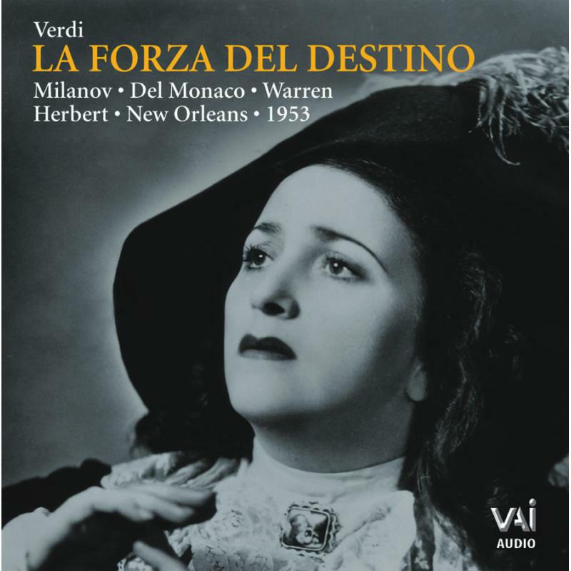 Del Monaco/Milanov/Warren - Giuseppe Verdi: La Forza del Destino (1953) (3CD) - VAIA1252