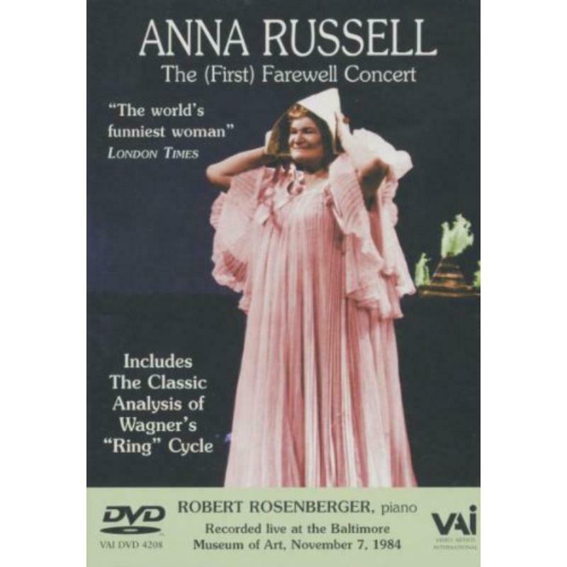 Russell - Anna Russell: The (First) Farewell Concert - DVDVAI4208