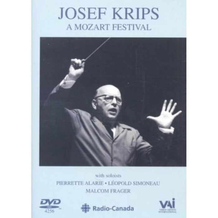 Mozart/Krips/Alarie/Simoneau - Josef Krips: A Mozart Festival - DVDVAI4256