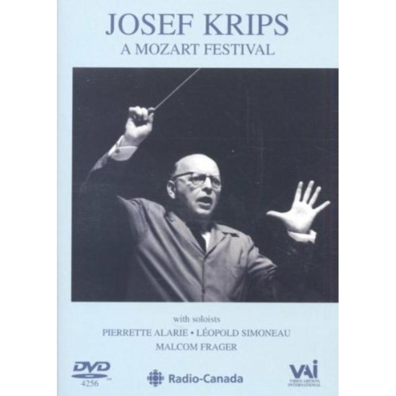 Mozart/Krips/Alarie/Simoneau - Josef Krips: A Mozart Festival - DVDVAI4256