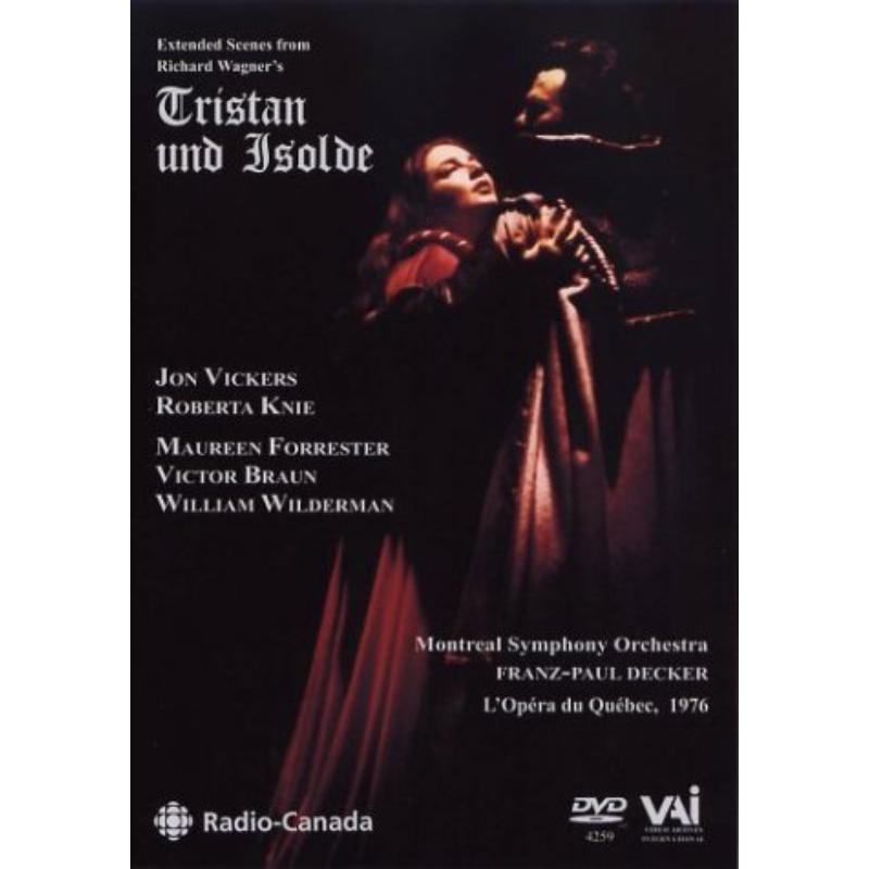 Vickers/Knie/Forrester - Richard Wagner: Tristan und Isolde (Scenes) - DVDVAI4259