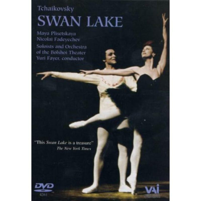 Plisetskaya/Fadeyechev - P.I. Tchaikovsky: Swan Lake (Bolshoi Ballet, 1957) - DVDVAI4261