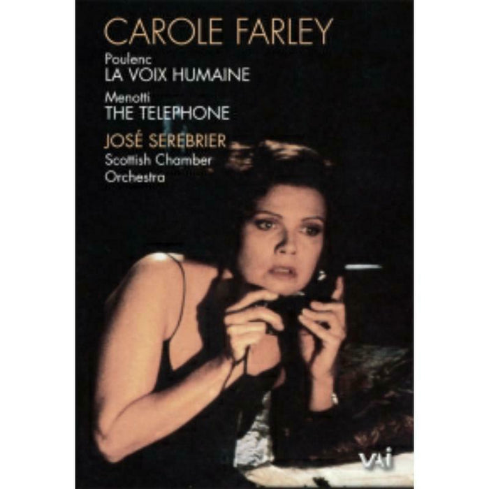 Farley/Serebrier - Gian Carlo Menotti: The Telephone / Francis Poulenc: La Voix Humaine - DVDVAI4374