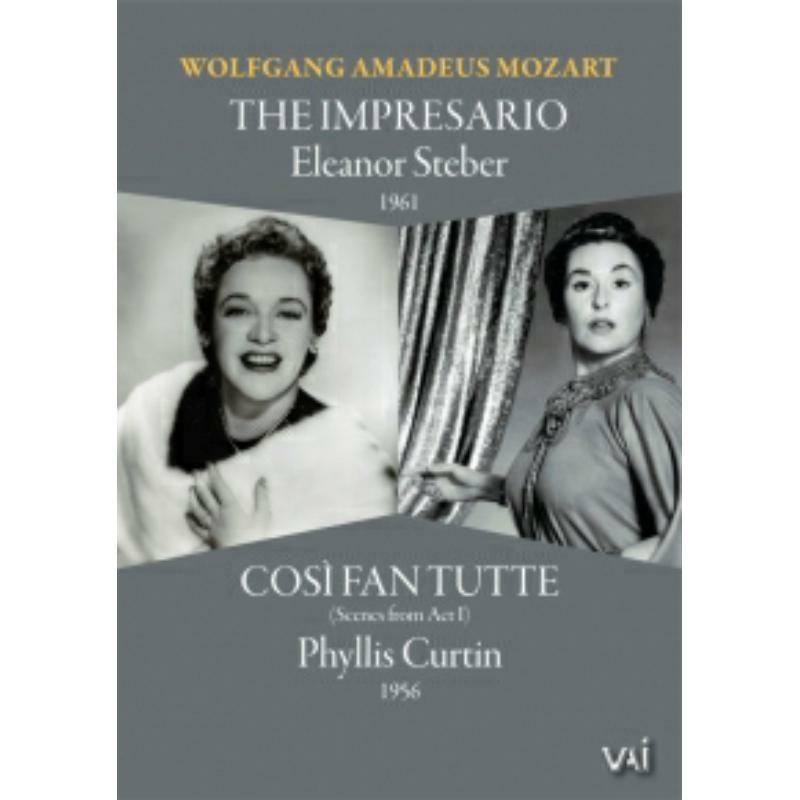 Steber/Curtin - W.A. Mozart: The Impresario/Cosi Fan Tutte (scenes) - DVDVAI4385