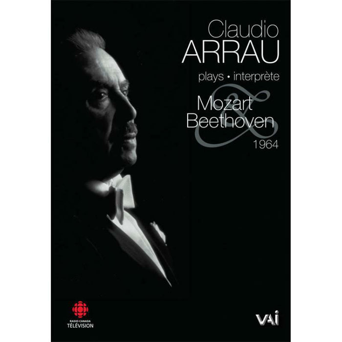 Arrau - Claudio Arrau Plays Mozart & Beethoven - DVDVAI4388