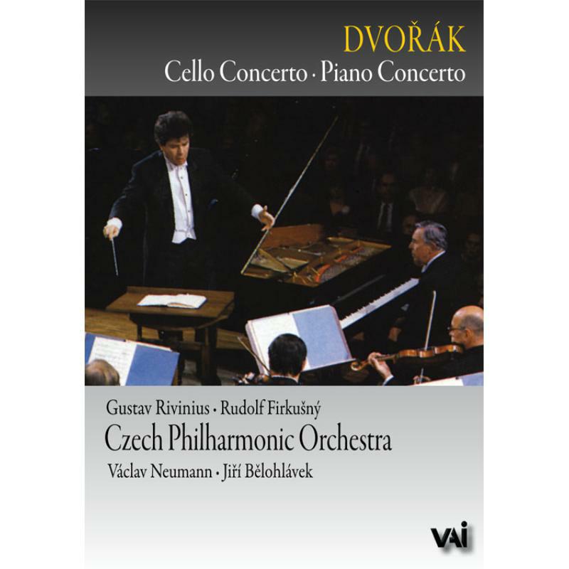 Rivinius/Firkusny - Antonin Dvorak: Cello Concerto & Piano Concerto - DVDVAI4406