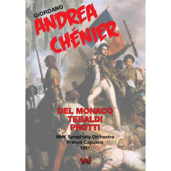 Del Monaco/Tebaldi - Umberto Giordano: Andrea Chenier (Live 1961) - DVDVAI4419