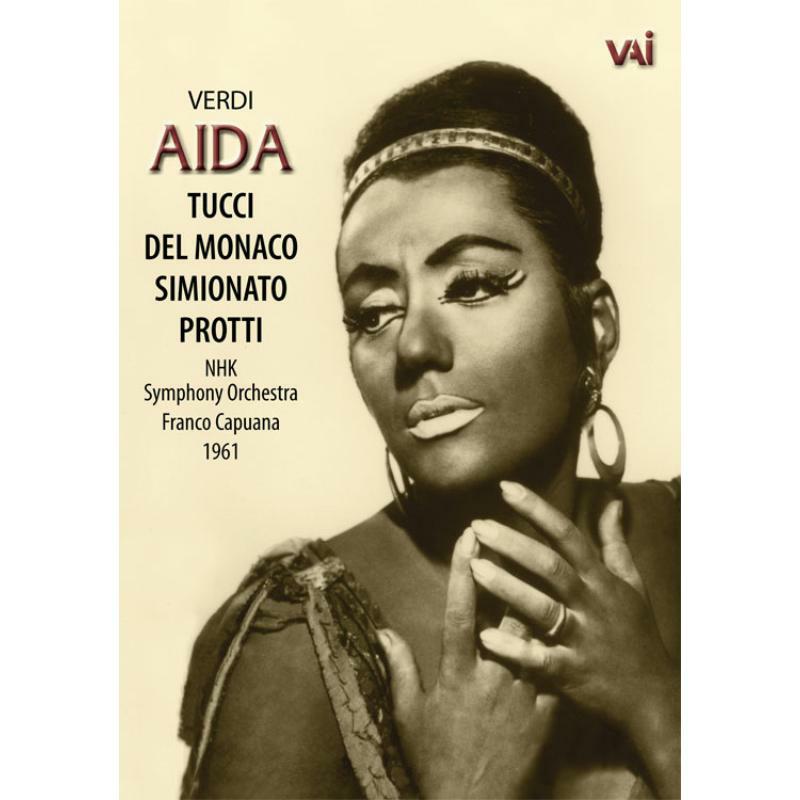 Tucci/Del Monaco/Protti - Giuseppe Verdi: Aida (Live 1961) - DVDVAI4420