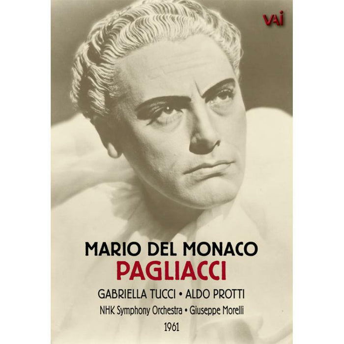 Del Monaco/Tucci/Protti - Ruggero Leoncavallo: I Pagliacci (Live 1961) - DVDVAI4421