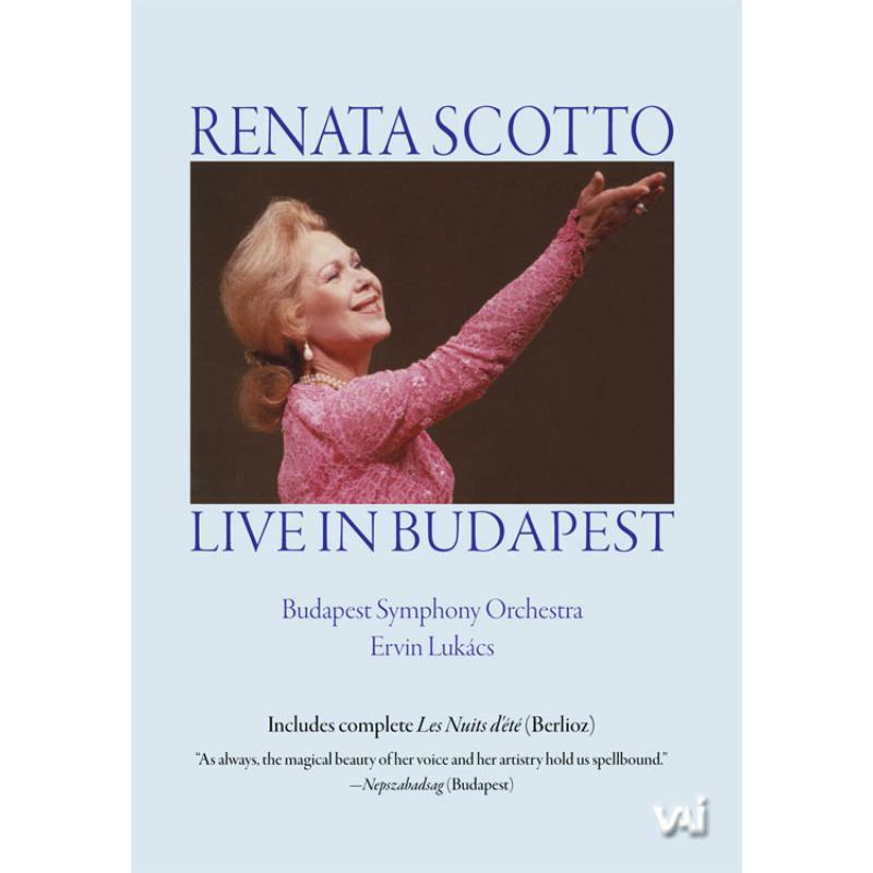 Scotto - Renata Scotto in Budapest - DVDVAI4430