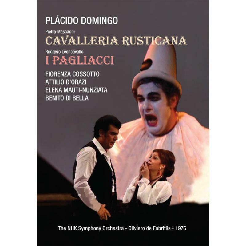 Domingo/Cossotto - Pietro Mascagni: Cavalleria Rusticana/Ruggero Leoncavallo: Pagliacci - DVDVAI4438