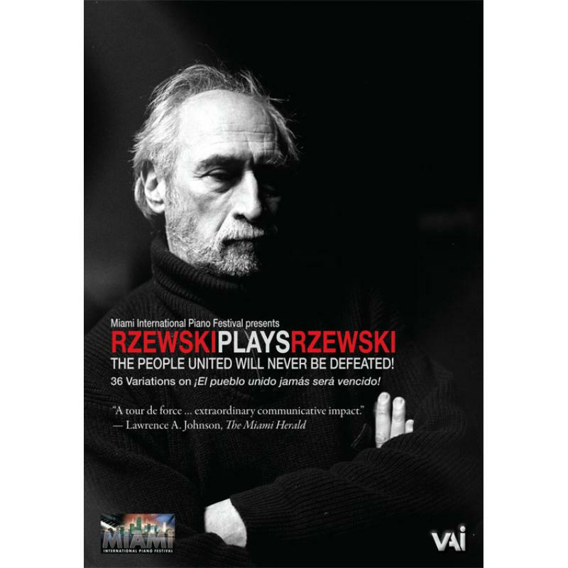 Rzewski - Frederic Rzewski plays Rzewski - DVDVAI4440