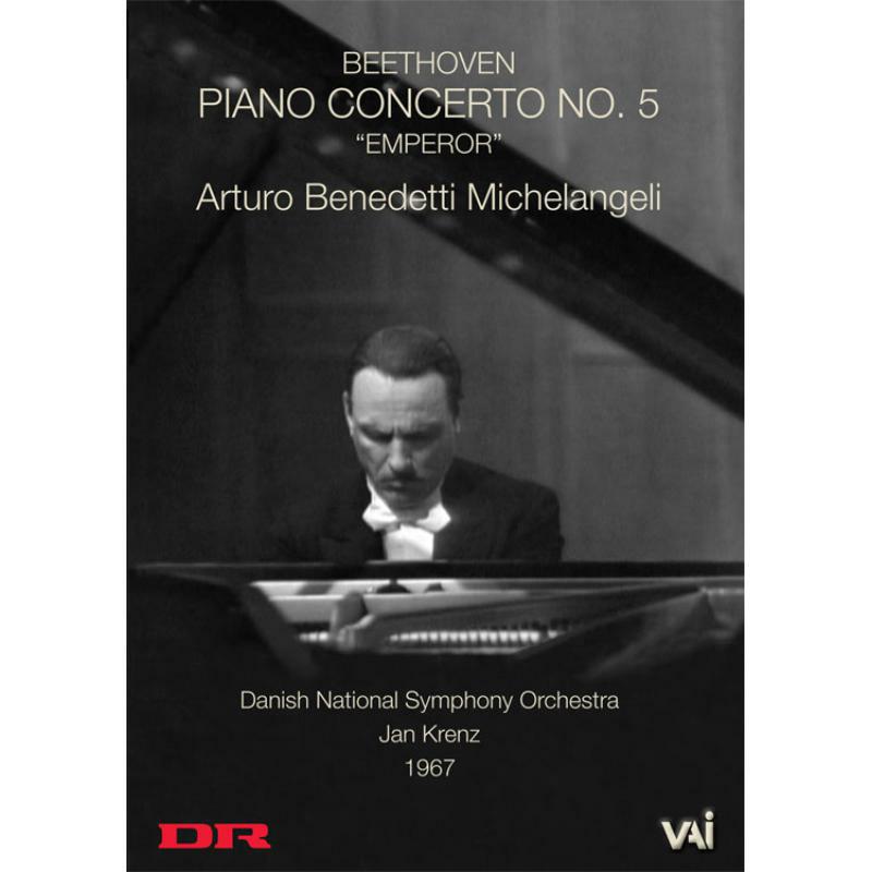 Michelangeli - Ludwig van Beethoven: Piano Concerto No. 5, 'Emperor' - DVDVAI4449