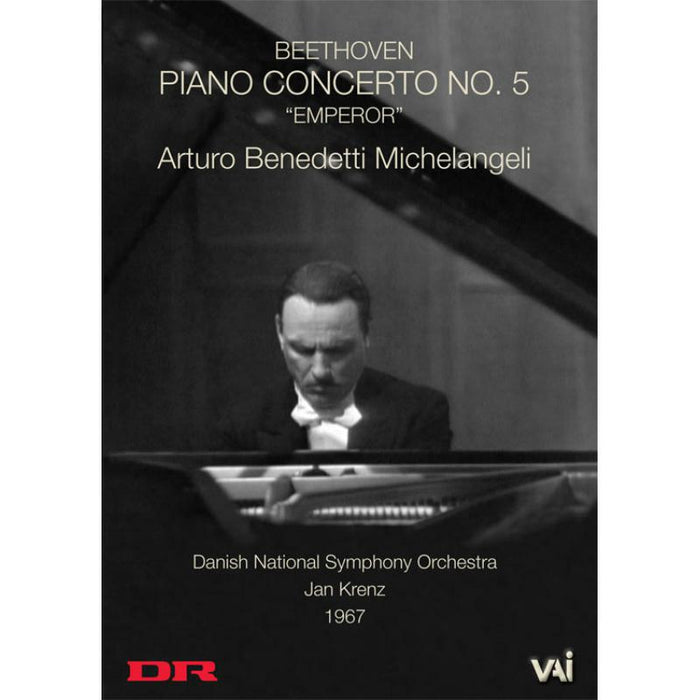 Michelangeli - Ludwig van Beethoven: Piano Concerto No. 5, 'Emperor' - DVDVAI4449