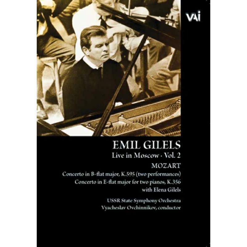 Gilels - Emil Gilels Vol.2: Mozart Piano Concertos - DVDVAI4467