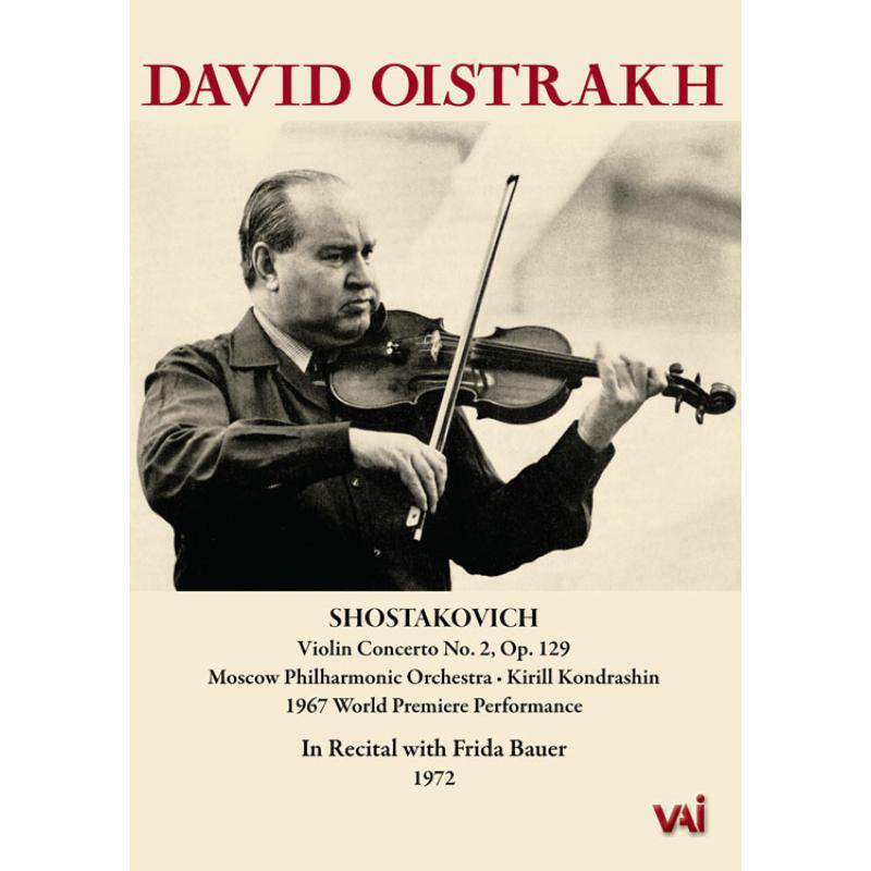 Oistrakh - David Oistrakh Vol.1 - DVDVAI4473
