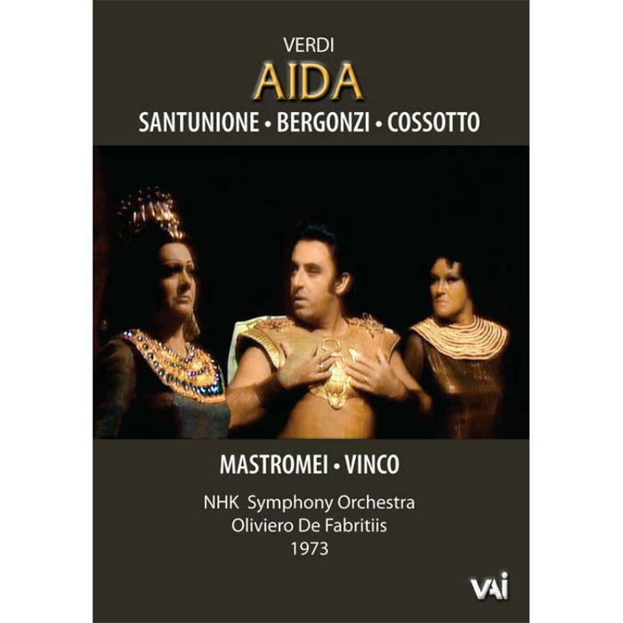 Bergonzi - Giuseppe Verdi: Aida - Carlo Bergonzi - DVDVAI4483
