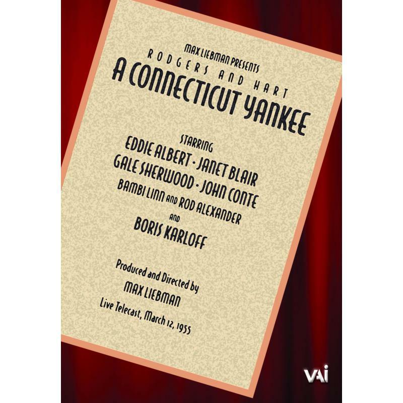 Albert/Blair/Karloff - Richard Rodgers: A Connecticut Yankee - DVDVAI4541