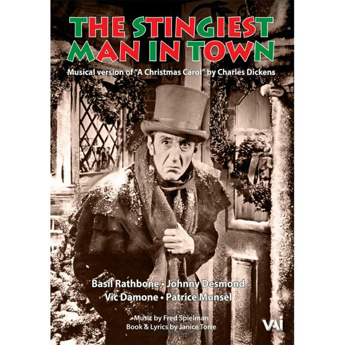 Rathbone/Damone/Munsel - Fred Spielman: The Stingiest Man in Town (A Christmas Carol) - DVDVAI4545