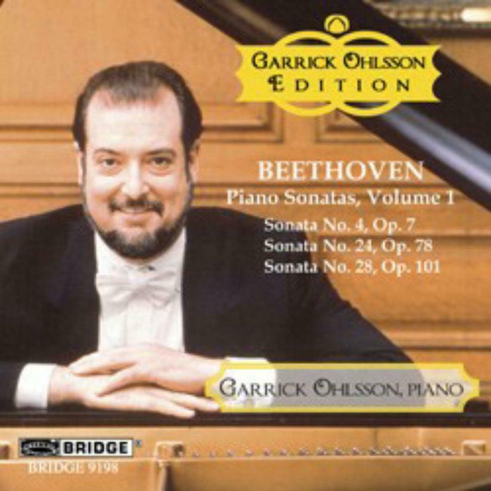 Garrick Ohlsson - Beethoven: Piano Sonatas 4, 24, 28 - BRIDGE9198