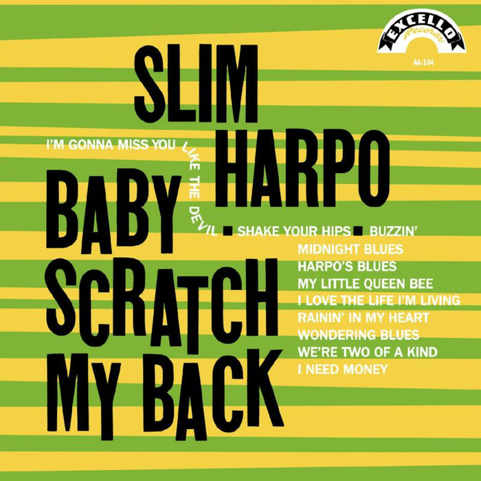 Slim Harpo - Baby Scratch My Back (Indie Exclusive) - LPANTHRO104