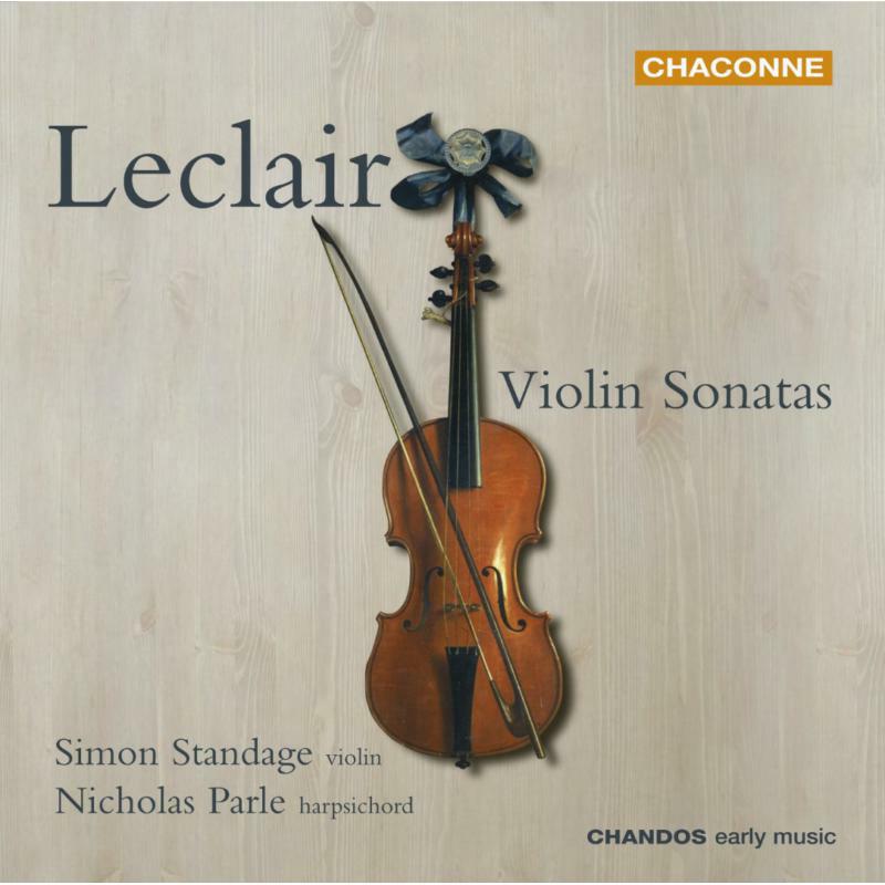 Simon Standage:Nicholas Parle - LECLAIR: VIOLIN SONATAS - CHAN0726