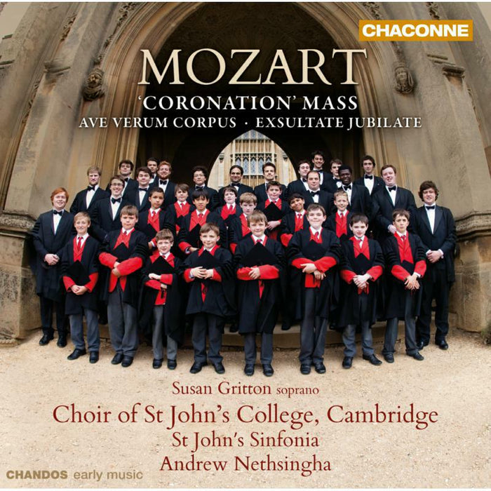 Choir St Johns College Camb - Mozart: Coronation Mass - CHAN0786