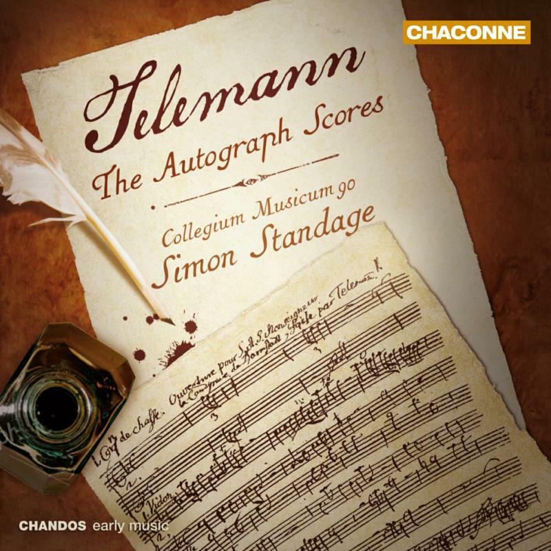 Collegium Musicum 90 - Telemann: The Autograph Scores - CHAN0787