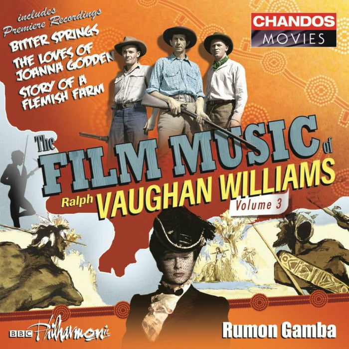 Bbc Philharmonic:Gamba - FILM MUSIC OF RVW VOL 3 - CHAN10368