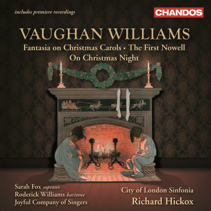 Fox:Williams:Ldn Sinf:Hickox - VAUGHAN WILLIAMS: Fantasia on Christmas Carols / On Christmas Night / The First Nowell - CHAN10385