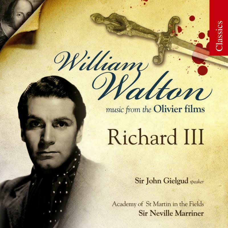 Academy Of St Martins:Marriner - Walton - Music from Olivier Films - RICHARD III - CHAN10435X