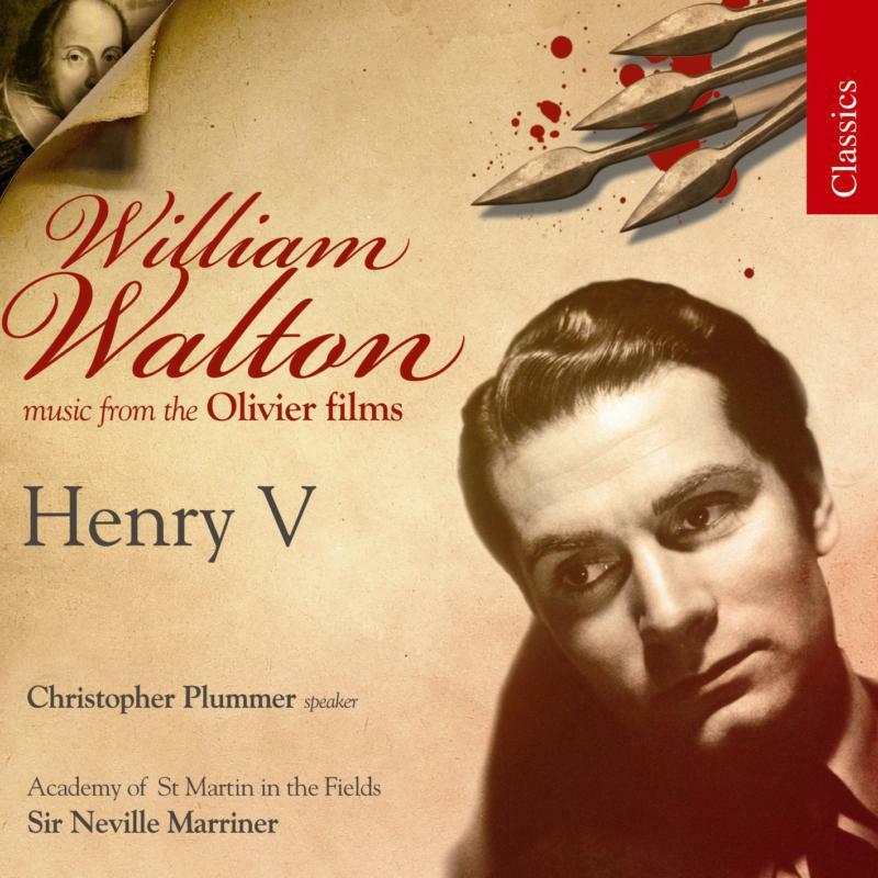 Academy Of St Martins:Marriner - WALTON WILLIAM - MUSIC FROM THE OLIVIER FILMS - CHAN10437X