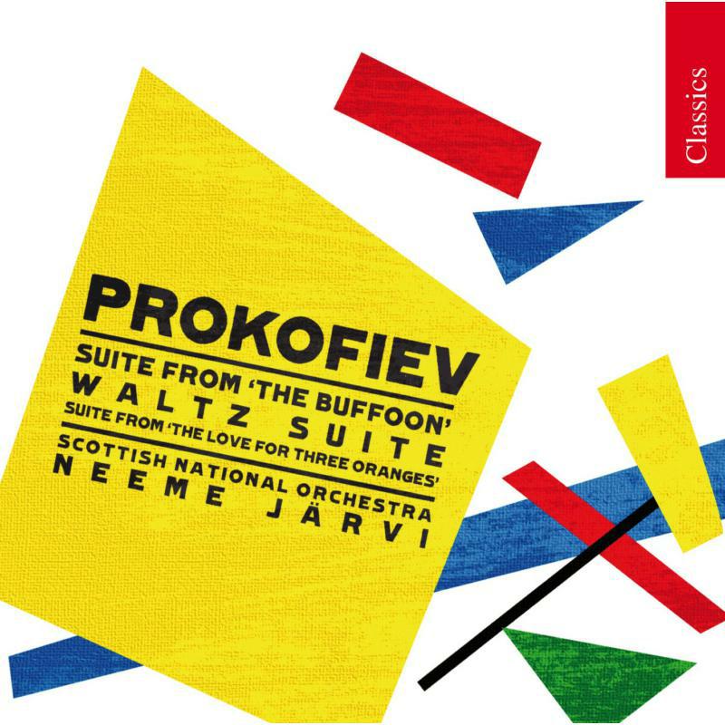 Rsno:Jarvi - PROKOFIEV: THE BUFFOON - CHAN10483X