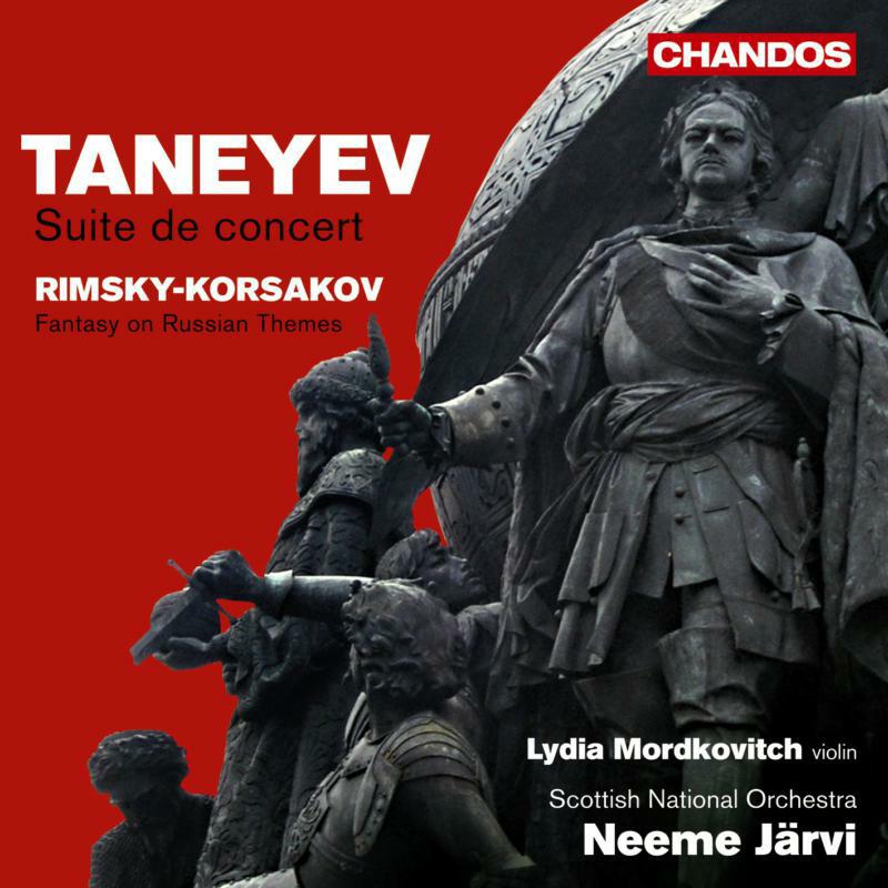 Mordkovitch:Rsno:Jarvi - TANEYEV, RIMSKY-KORSAKOV - SUITE DE CONCERT FANTASY ON R - CHAN10491