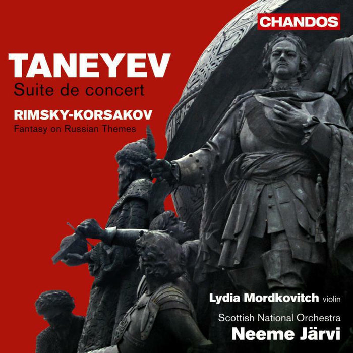 Mordkovitch:Rsno:Jarvi - TANEYEV, RIMSKY-KORSAKOV - SUITE DE CONCERT FANTASY ON R - CHAN10491