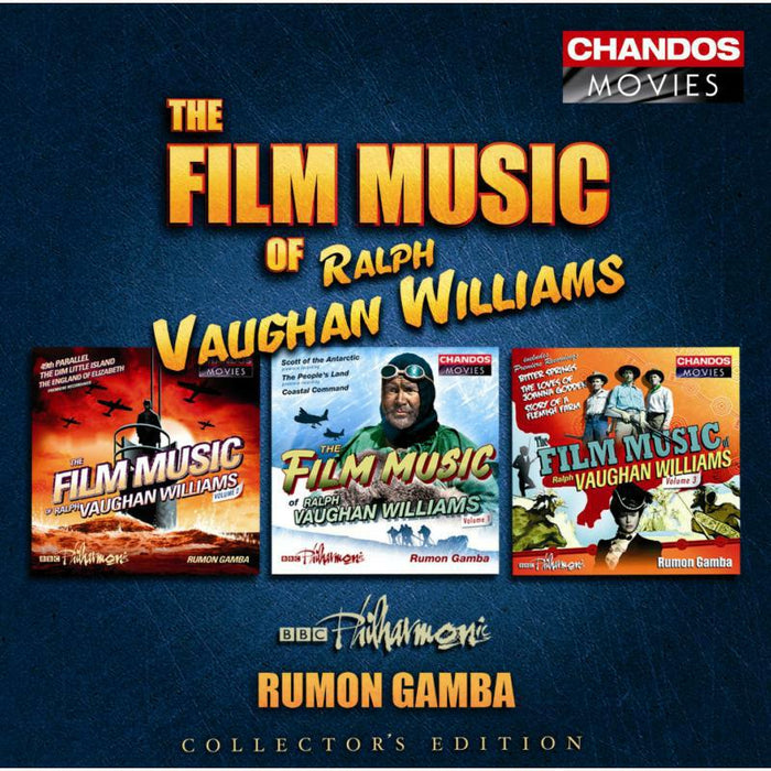 Bbc Philharmonic:Gamba - VAUGHAN WILLIAMS:FILM MUSIC - CHAN10529(3)