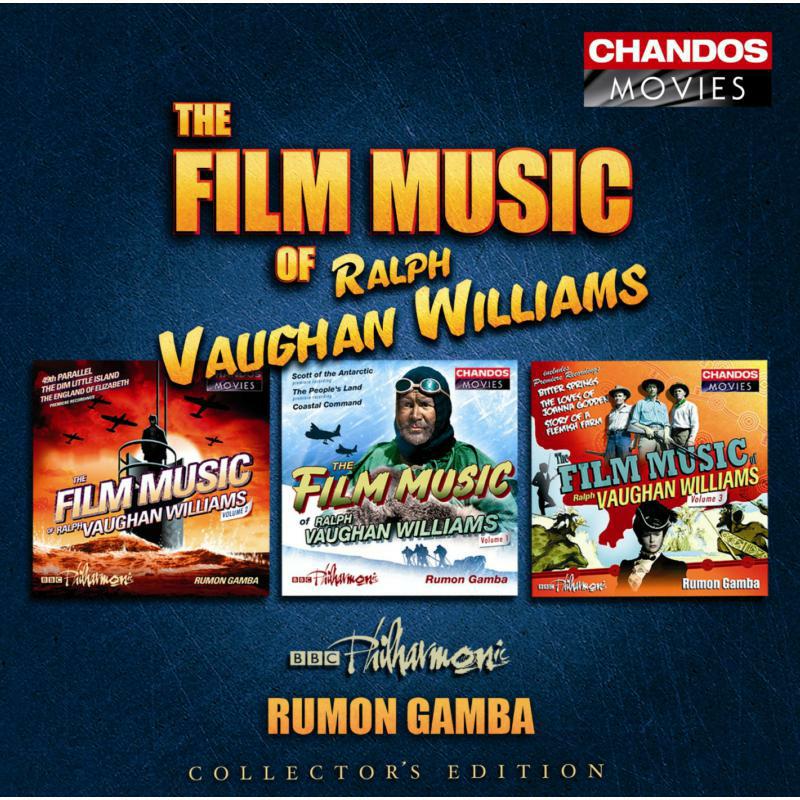 Bbc Philharmonic:Gamba - VAUGHAN WILLIAMS:FILM MUSIC - CHAN10529(3)