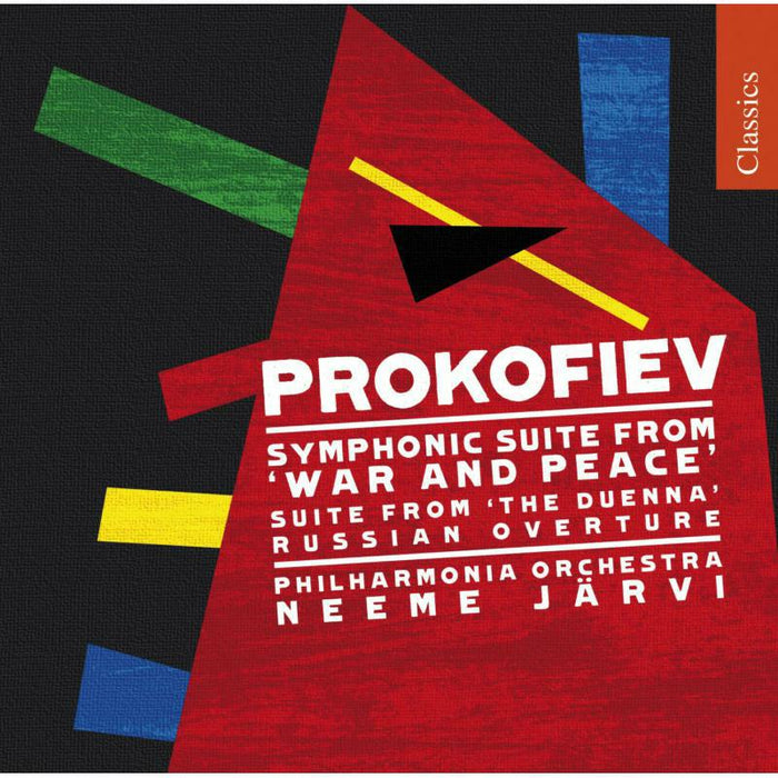 Philharmonia:Jarvi - PROKOFIEV:WAR AND PEACE - CHAN10538X