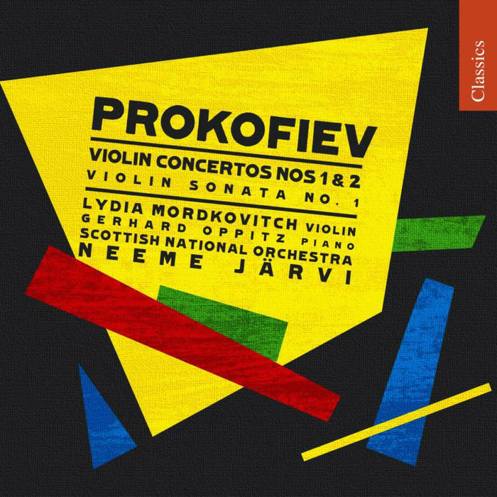Mordkovitch:Rsno:Jarvi - Prokofiev: Violin Concertos - CHAN10540X