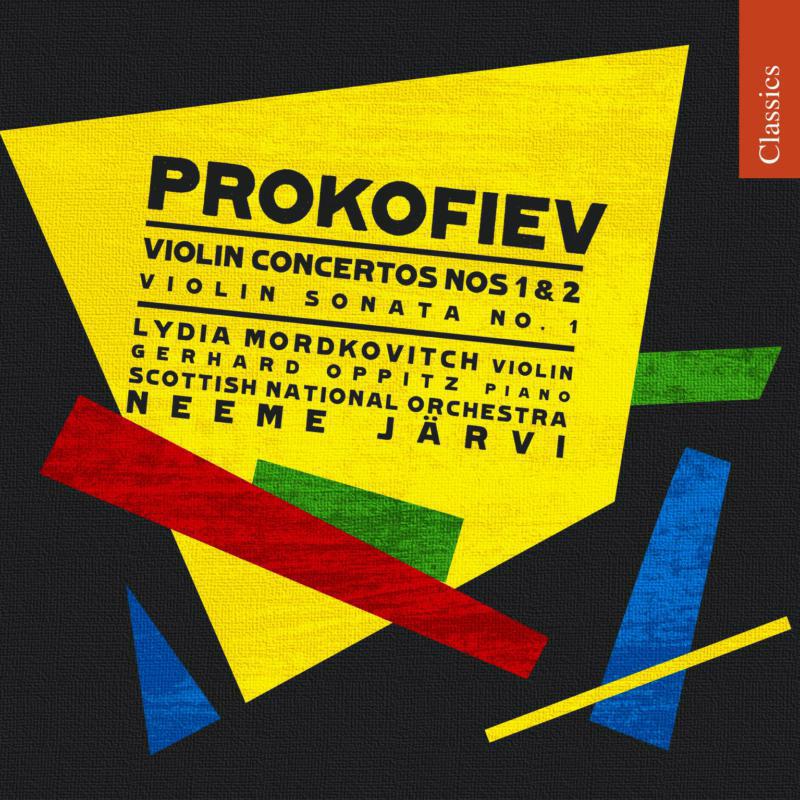 Mordkovitch:Rsno:Jarvi - Prokofiev: Violin Concertos - CHAN10540X